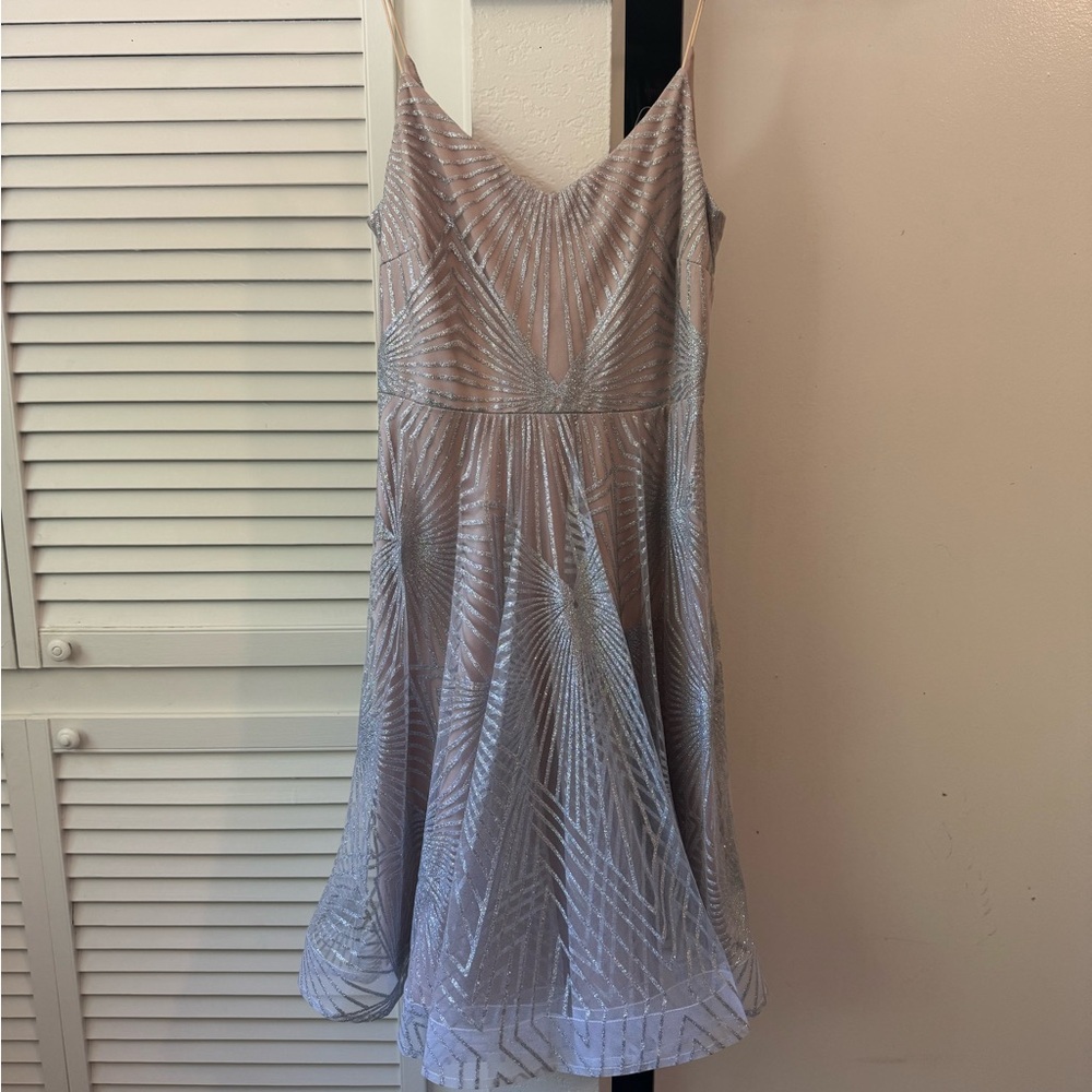 Sparkly Nude Dress